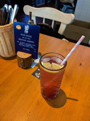 House-made soda at Katers Köök at Katers Köök in Hamburg