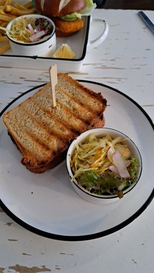 Katers burger at Katers Köök in Hamburg