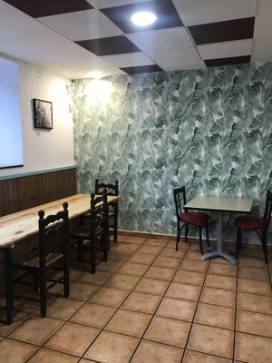 Inside  at Pizzeria Km 667 in Canfranc