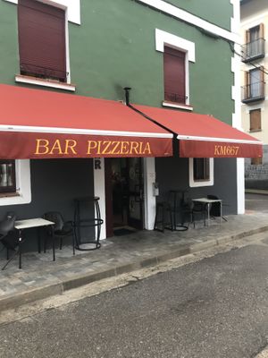 Outside  at Pizzeria Km 667 in Canfranc