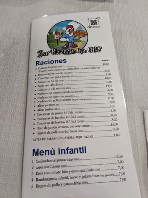  at Pizzeria Km 667 in Canfranc