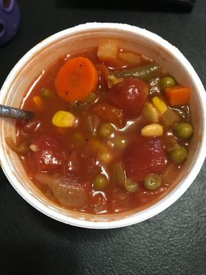 Vegetable Soup at Juice Topia at Juice Topia in Rocky Mount
