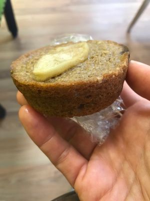 Apple muffin at Juice Topia  at Juice Topia in Rocky Mount