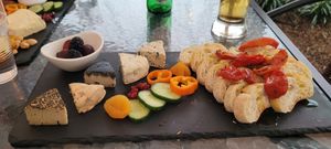 Vegan cheese board 😋 at Casa de Vino 57 in St Augustine