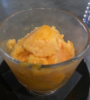 Tangerine Sorbet  at Blacksalt in Carvoeiro