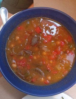 Callos veganos at Mesón O Recuncho in Viveiro