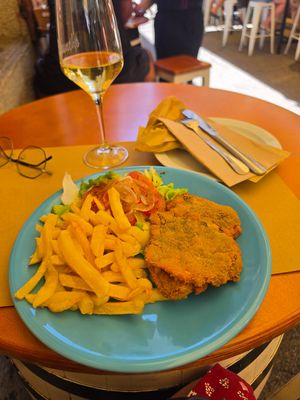 Cachopo vegano at Mesón O Recuncho in Viveiro
