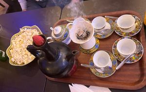 Traditional coffee  at Asmara Bella Restaurant in Manchester