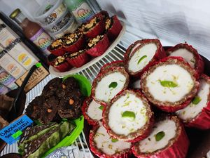 Brownie without gluten, vegan desserts  at Yu'gupa in Mazunte