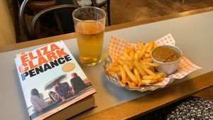 Chips & curry sauce (VE & GF)  at Pint Shop in Cambridge