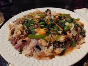 Vegan Risotto at Peer's Place in Hopkins