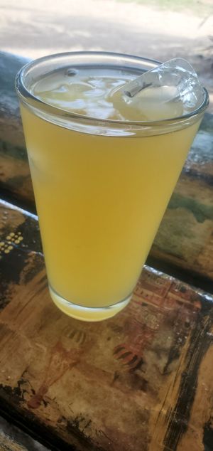 Lime juice at Peer's Place in Hopkins