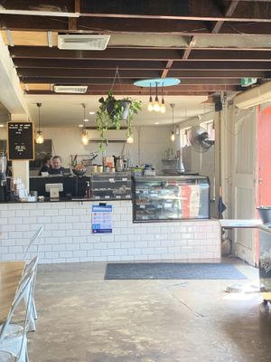 Counter area  at Glee Coffee Roasters in Wyong