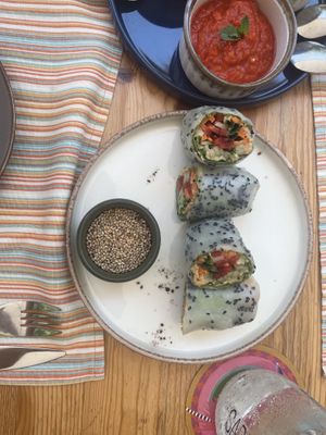 Summer rolls  at The Rabbit Hole in Dalyan