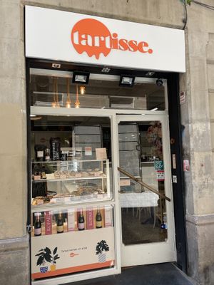 Entrance  at Tartisse in Barcelona