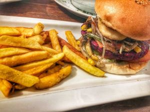 Vegan BBQ at California Cantina in Santiago