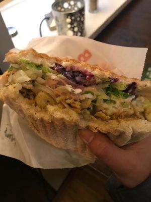 Seitan döner at Mevlana in Marburg