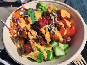 Tempeeeeeeeh at Ibiza bowls in Copenhagen