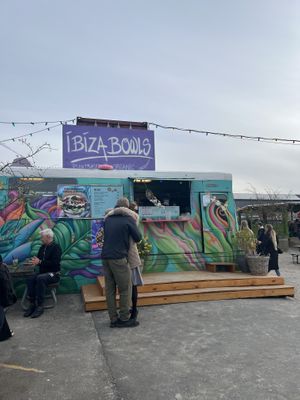 Food truck   at Ibiza bowls in Copenhagen
