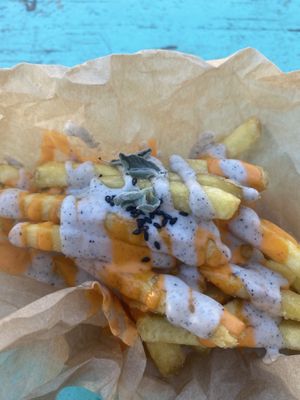 Asia Fries  at Ibiza bowls in Copenhagen