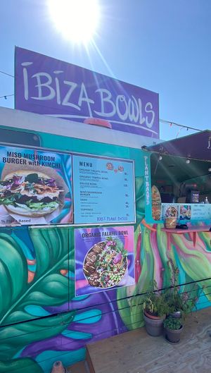 Ibiza bowls - zoom in for menu  at Ibiza bowls in Copenhagen