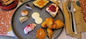 Appetizer sampler at Indigeno Roma in Rome