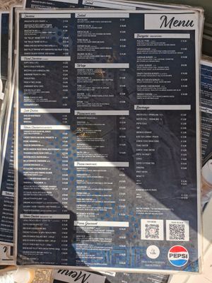 Menu March 2026 at La Follia in Rome