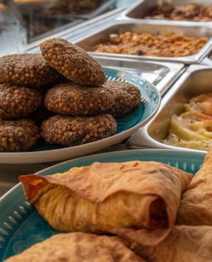 Buckwheat patties 🧆 at Simple Food Punkt in Sofia