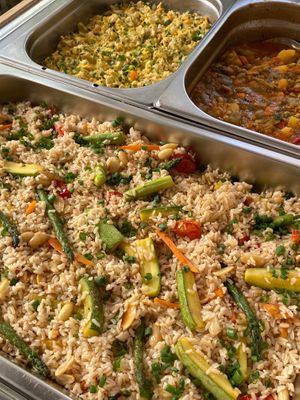 Basmati with vegetables 🍚 at Simple Food Punkt in Sofia