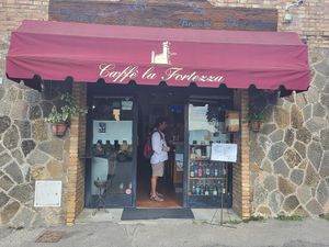  at Caffè La Fortezza in Montalcino