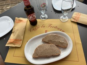   at Caffè La Fortezza in Montalcino