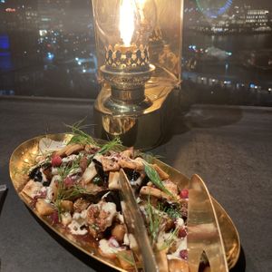 Fattoush—yum!!  at Carvaan Bay in Yokohama