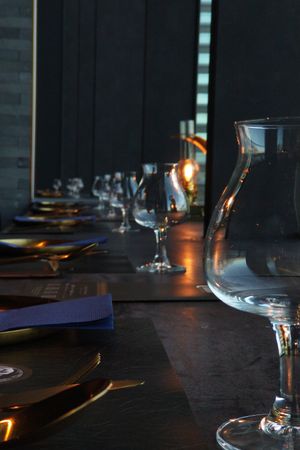 Interior detail at Carvaan Bay in Yokohama