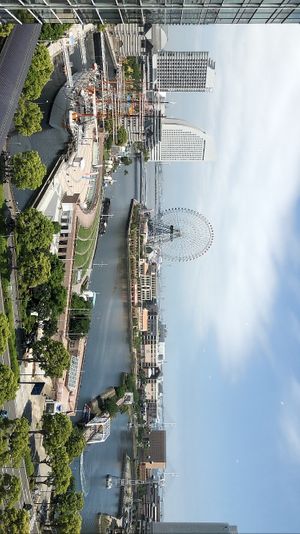 The view  at Carvaan Bay in Yokohama
