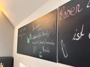 Restaurant mit Überschrift  at Festland in Krummhoern