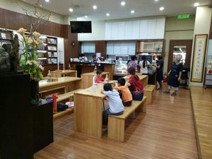 Table at Water Drop Tea House - Sutera Mall in Skudai