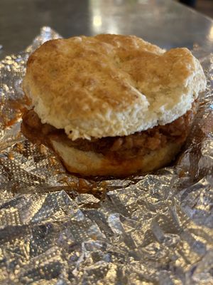 Vegan Chick’n & Biscuitts  at Krankies in Winston-salem