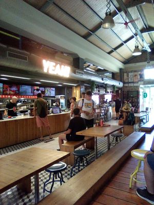 Inside at Goody's Burger House in Nafplion