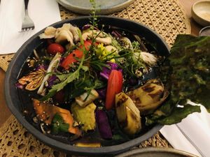 Cerviche (vegan) with a Japanese twist  at Pupu's PANC Party in Rio De Janeiro