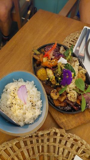 Chapa de vegetais at Pupu's PANC Party in Rio De Janeiro