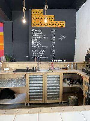 Menu  at Frankfurter Supermarket & Cafe in Madaba