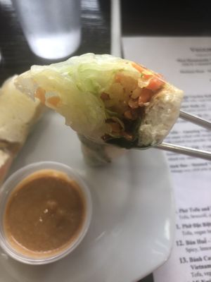 #2 Bo Bia -Summer roll   at Veggie Garden in Orlando