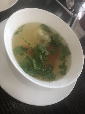 Soup comes with #30D Chon 1-3 mon  at Veggie Garden in Orlando