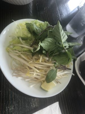 Veggies comes with #17 Bun Mang   at Veggie Garden in Orlando