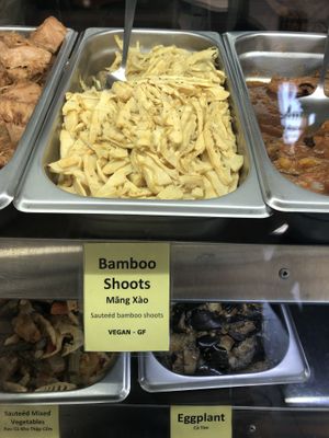 Bamboo shoots   at Veggie Garden in Orlando