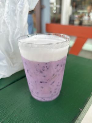 taro pudding   at Veggie Garden in Orlando