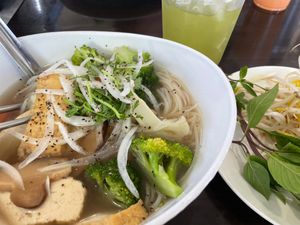 Pho with Tofu & Vegetables at Veggie Garden in Orlando