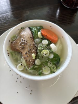 side of broth  at Veggie Garden in Orlando
