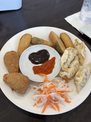 Appetizer Variety Platter   at Veggie Garden in Orlando