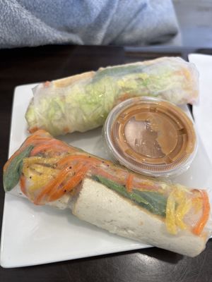 Spring Rolls  at Veggie Garden in Orlando